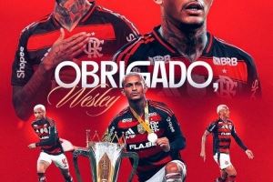 弗拉门戈官方告别右后卫韦斯利：去闯荡世界吧，我们的孩子