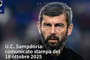 官方：桑普多利亚宣布主帅多纳蒂下课 意媒称新主帅是穆帅前助教