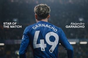 助攻双响!加纳乔当选对阵狼队一役切尔西队内最佳球员