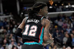 灰熊官方:莫兰特因右小腿酸痛退出今日对阵骑士的比赛